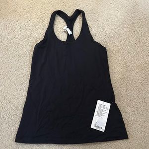 NWT Black Lululemon Cool Racerback Tank